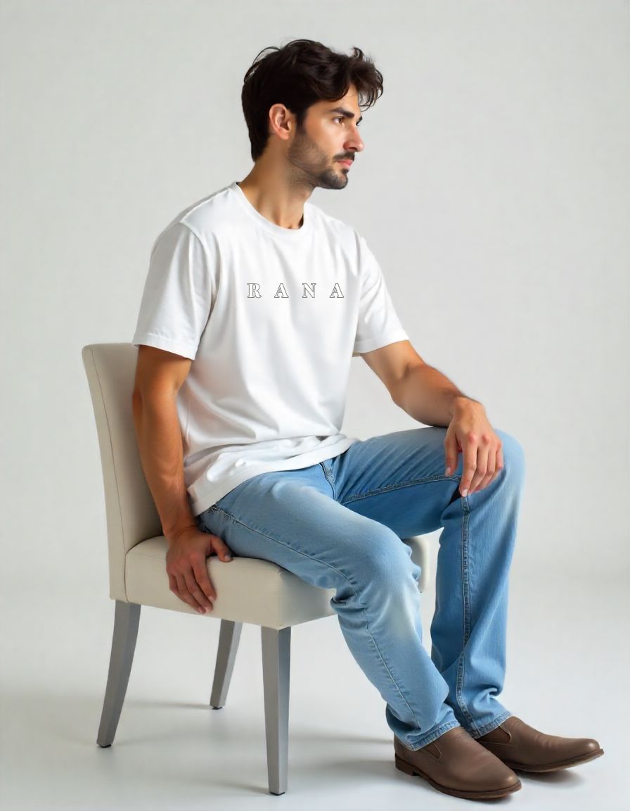 β¨ Adventure White Premium Standard Crew T-Shirt