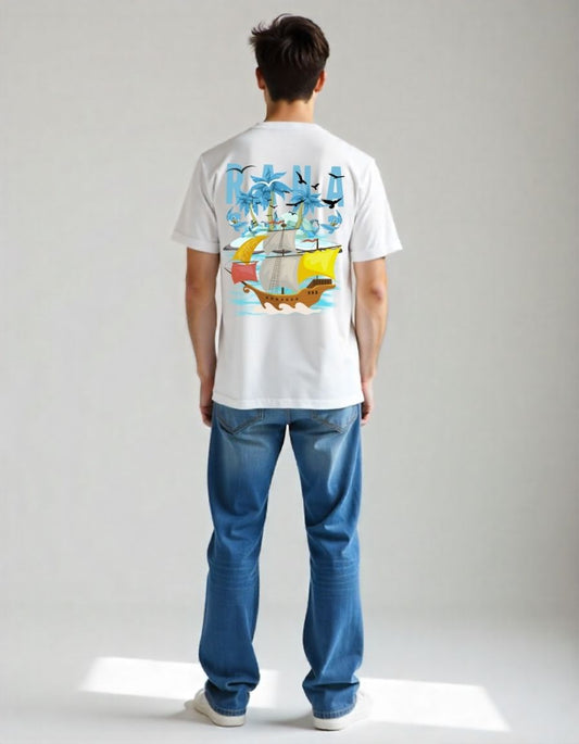 ✨ Adventure White Premium Standard Crew T-Shirt